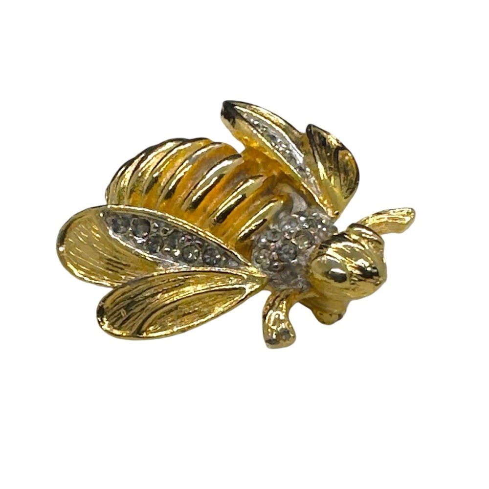 Vintage Kenneth J Lane Bee Brooch - image 3